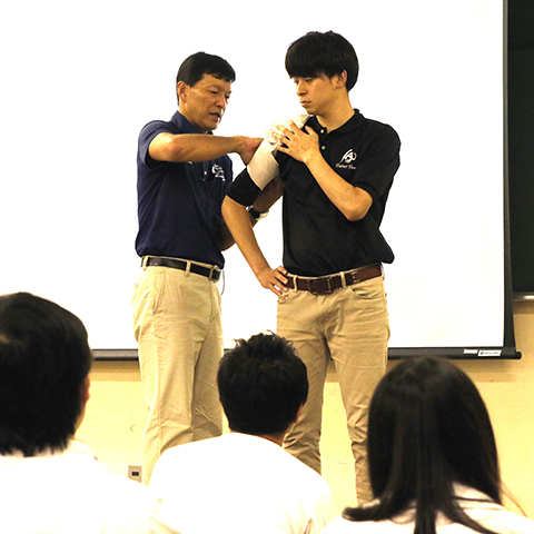 国際武道大学のオープンキャンパス