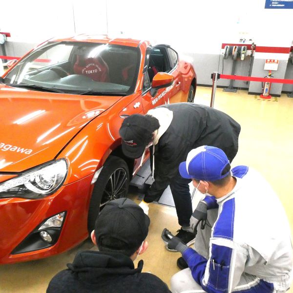 春の体験授業／トヨタ東京自動車大学校
