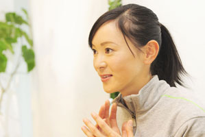 井村 久美子選手写真