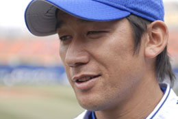 三浦 大輔選手写真