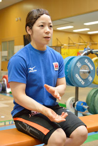三宅 宏実選手写真