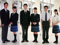 寄居城北高等学校の制服