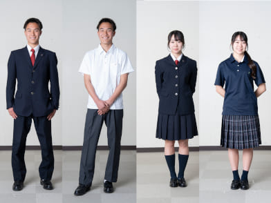 三田松聖高等学校の制服