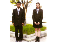 大町岳陽高等学校の制服
