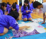 愛知県 藤岡中学校 全生徒のみなさん2