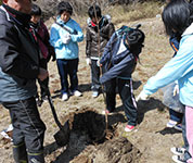 兵庫県 三田祥雲館高校 気仙沼大島ボランティアのみなさん4