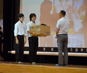 滋賀県 新堂中学校 生徒会のみなさん3