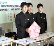 北海道 啓雲中学校 生徒会のみなさん3