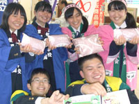 鹿児島県 加治木工業高校 生徒会、美術部のみなさん1