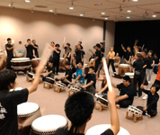 福島県 塙工業高校 和太鼓部のみなさん2