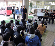 佐賀県 武雄市立山内東小学校 全児童のみなさん3