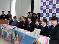 高知県　山田高校　商業科３年生のみなさん2