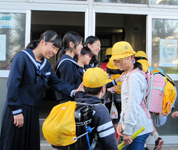 静岡県 磐田市立竜洋中学校 生徒会のみなさん3