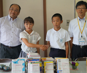 岐阜県 岐阜市立三里小学校 児童のみなさん3