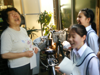 東京都 荒川区立南千住第二中学校 レスキュー部のみなさん2