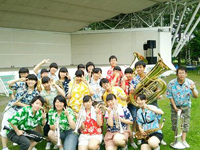 北海道 池田高校 吹奏楽部のみなさん1