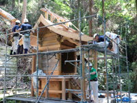 熊本県 球磨工業高等学校 伝統建築専攻科のみなさん1