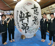 長野県　諏訪清陵高校　書道部のみなさん4
