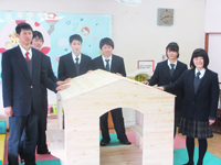 栃木県 真岡工業高校 建設研究部のみなさん2