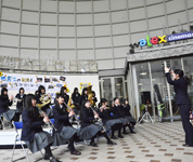 大阪府 芥川高校 和太鼓部・ダンス部・軽音ロック部・吹奏楽部のみなさん3