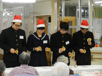 北海道 滝上高校 ボランティア局のみなさん2
