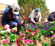 北海道 釧路市立山花小中学校 児童・生徒のみなさん2