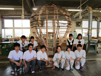 佐賀県 佐賀工業高校 建築科のみなさん1
