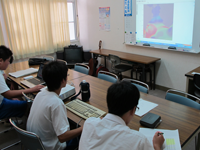 和歌山県 印南町立印南(いなみ)中学校 3年生津波研究班のみなさん3