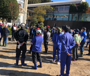 茨城県 古河市立総和南中学校 生徒会・有志生徒のみなさん2