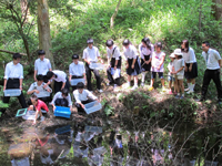 岐阜県 岐阜高校 自然科学部生物班のみなさん1