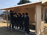 広島県 宮島工業高等学校 建築科のみなさん3
