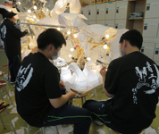 青森県　青森工業高校　ねぶた部のみなさん2