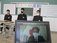 北海道 富良野市立富良野西中学校 生徒会のみなさん2