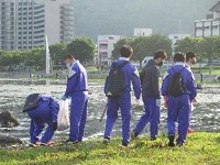 長野県 諏訪市立上諏訪中学校 整美委員会・有志生徒のみなさん3