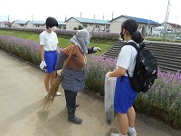 栃木県 大田原市立金田北中学校 生徒のみなさん3