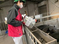 三重県 明野高校 生産科学科畜産部門のみなさん1