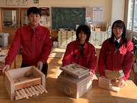 長野県 木曽青峰高校 インテリア科3年生のみなさん1