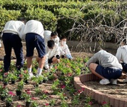 佐賀県 唐津市立佐志中学校 生徒会のみなさん2