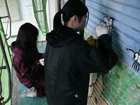 長崎県 上対馬高校 美術部のみなさん2