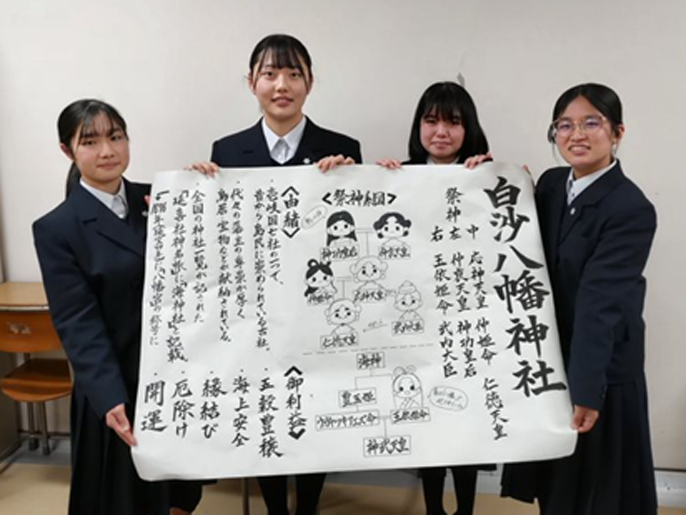 長崎県　壱岐高校　みこーずのみなさん3