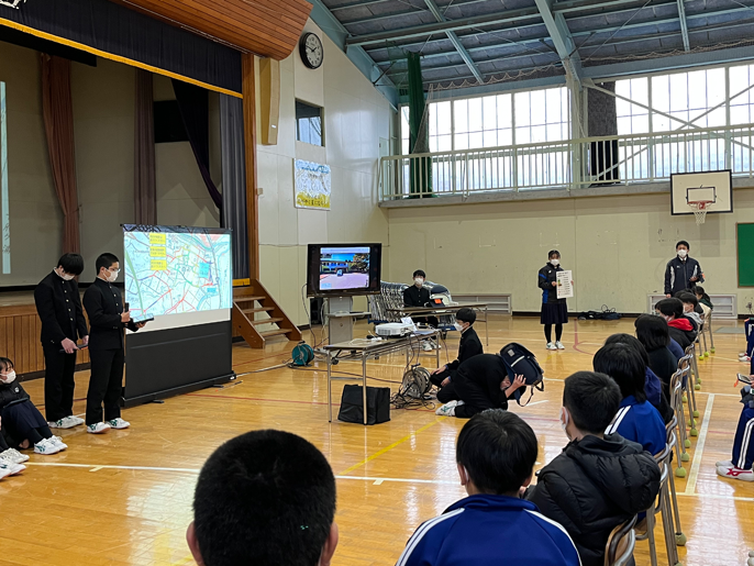 岩手県　野田村立野田中学校　全生徒のみなさん2