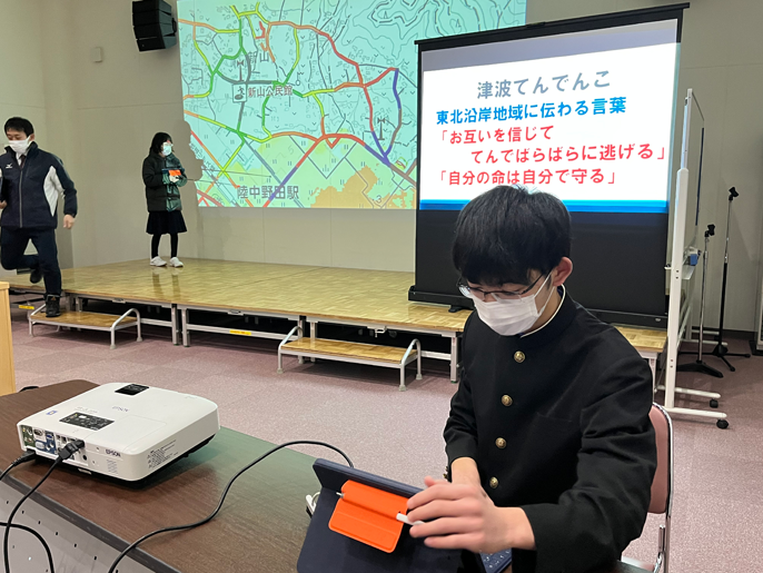 岩手県　野田村立野田中学校　全生徒のみなさん4