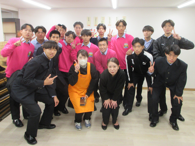福岡県　飯塚高校　生徒のみなさん3