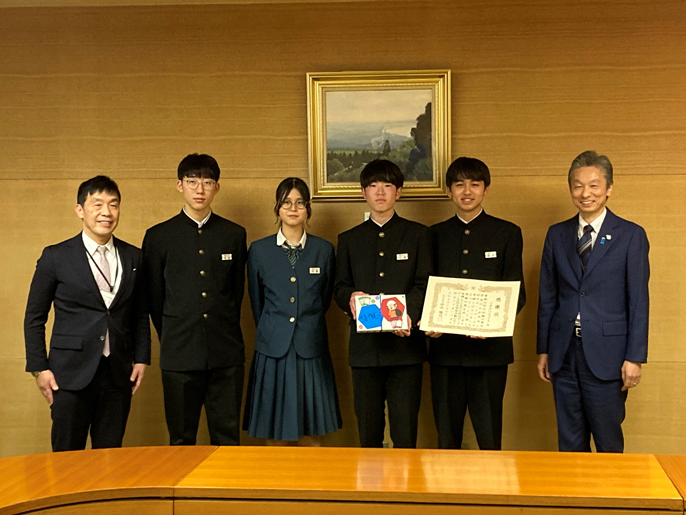 鳥取県　米子市立福生（ふくいけ）中学校　「ソタクリエイト」のみなさん8