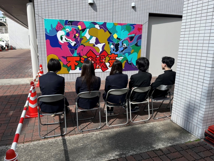 大阪府 今宮工科高校 グラフィックデザイン系のみなさん2