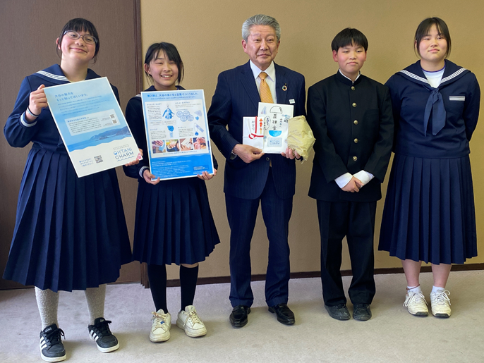 石川県　珠洲市立大谷小中学校　５人の児童・生徒のみなさん3
