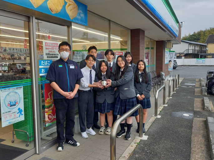京都府　福知山成美高校　生徒会のみなさん4