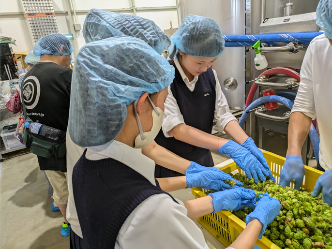 愛知県 愛知商業高校 グローバルビジネス科のみなさん1