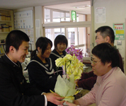 秋田県 成章中学校 全生徒の皆さん3