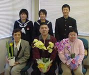 秋田県 成章中学校 全生徒の皆さん4